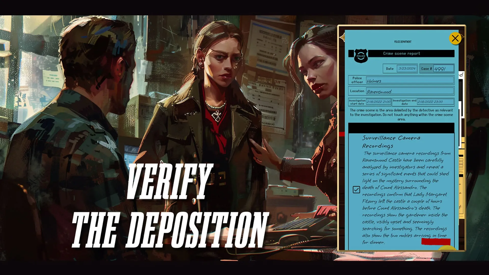 Detective Stories: CrimeBot 2 | Indus Appstore | Screenshot