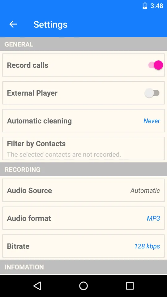 MP3 Call Recorder | Indus Appstore | Screenshot