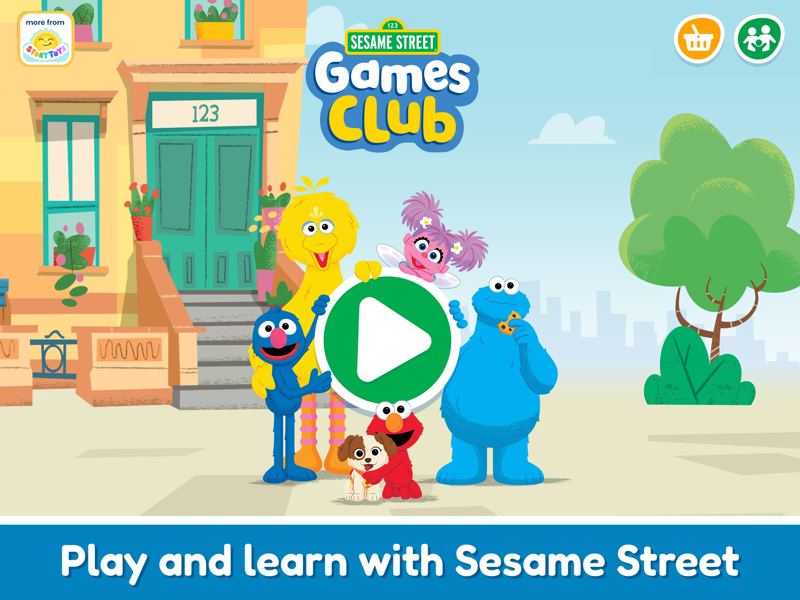 Sesame Street Games Club | Indus Appstore | Screenshot
