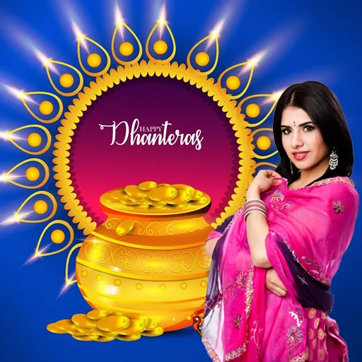 Dhanteras Photo Frames | Indus Appstore | Screenshot