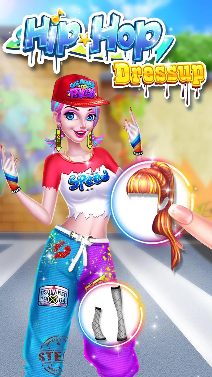 Dressup Hip Hop Girls | Indus Appstore | Screenshot