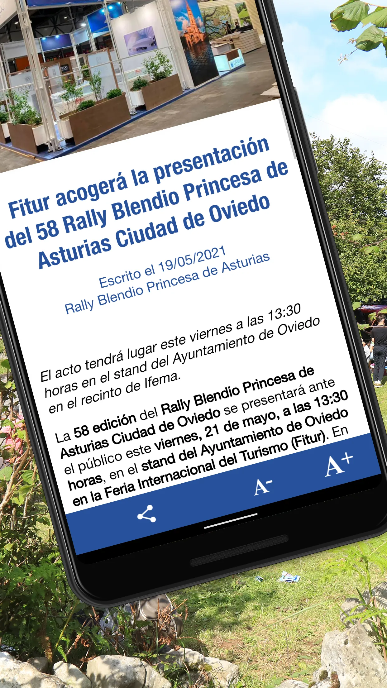 Rally Princesa de Asturias | Indus Appstore | Screenshot