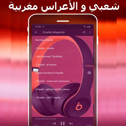 شعبي مغربي -  mp3 chaabi maroc | Indus Appstore | Screenshot