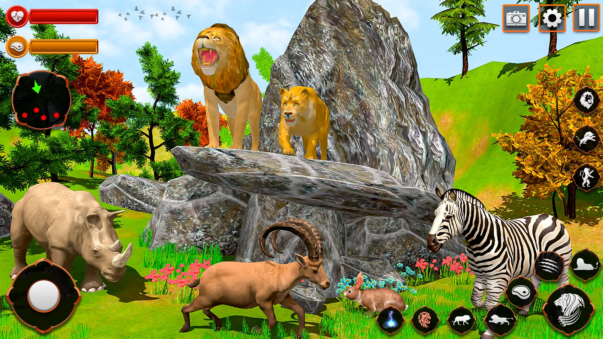 Animal Games Lion Simulator | Indus Appstore | Screenshot