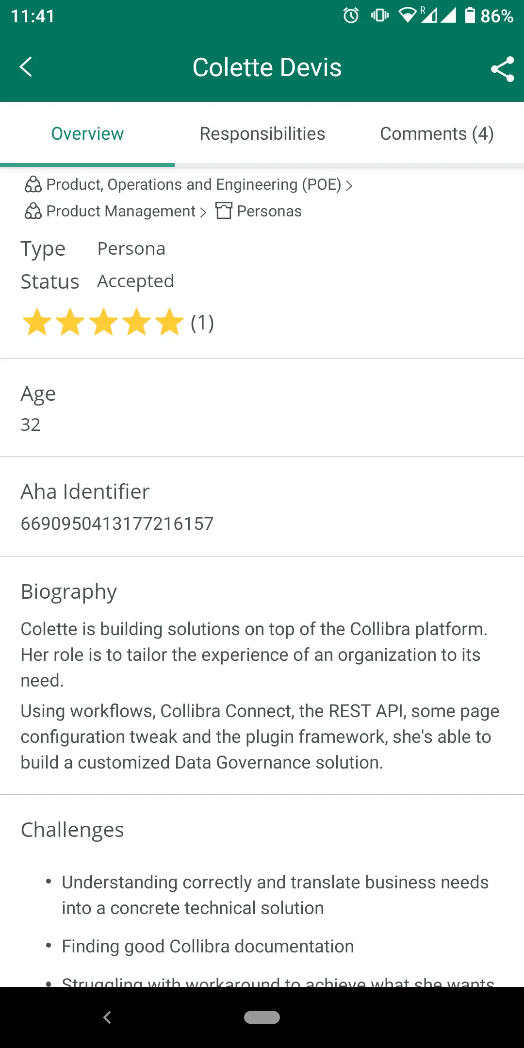 Collibra for Mobile | Indus Appstore | Screenshot