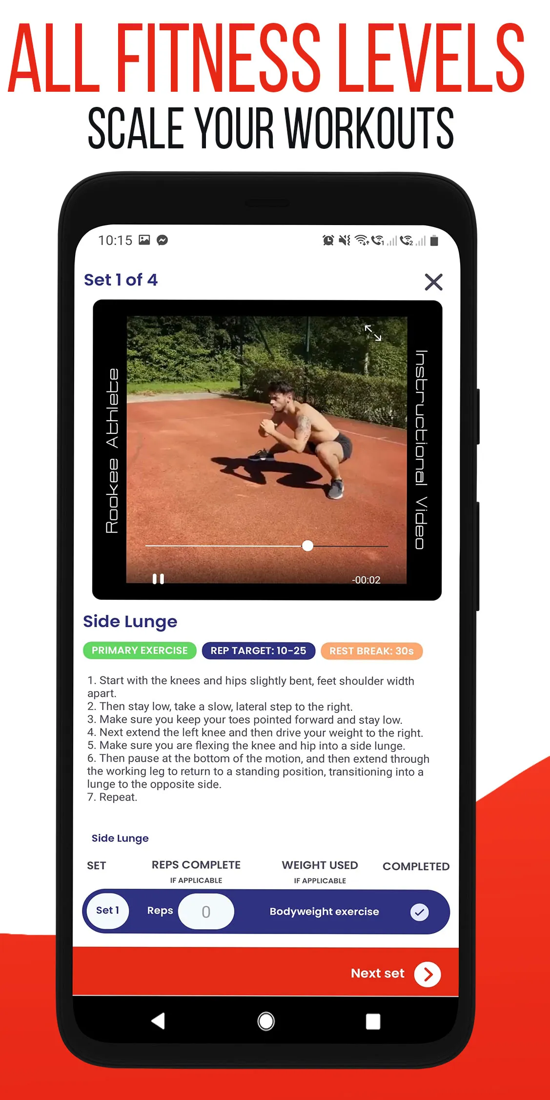 ROOKEE: Be The Athlete | Indus Appstore | Screenshot