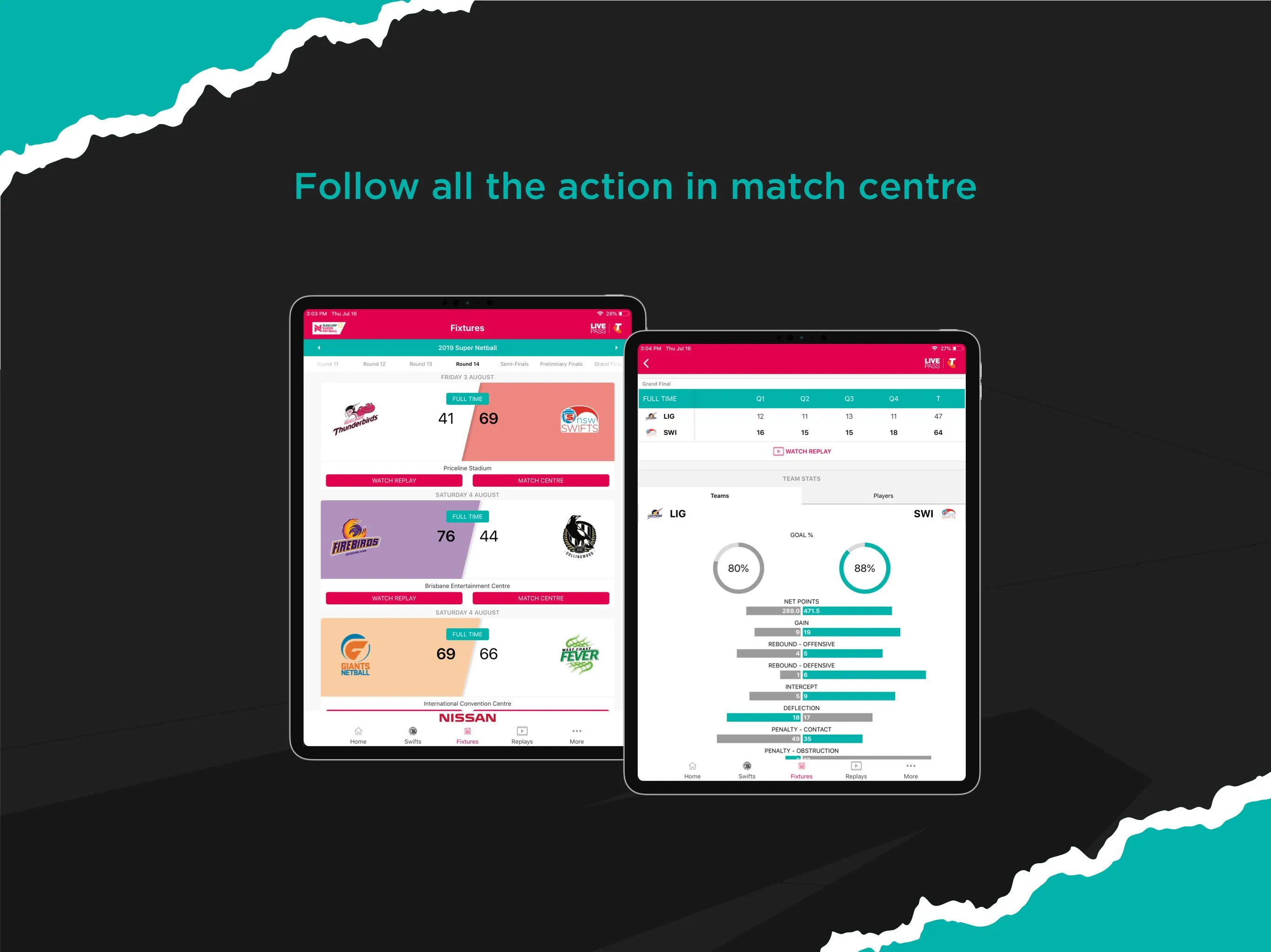 Netball Live Official | Indus Appstore | Screenshot