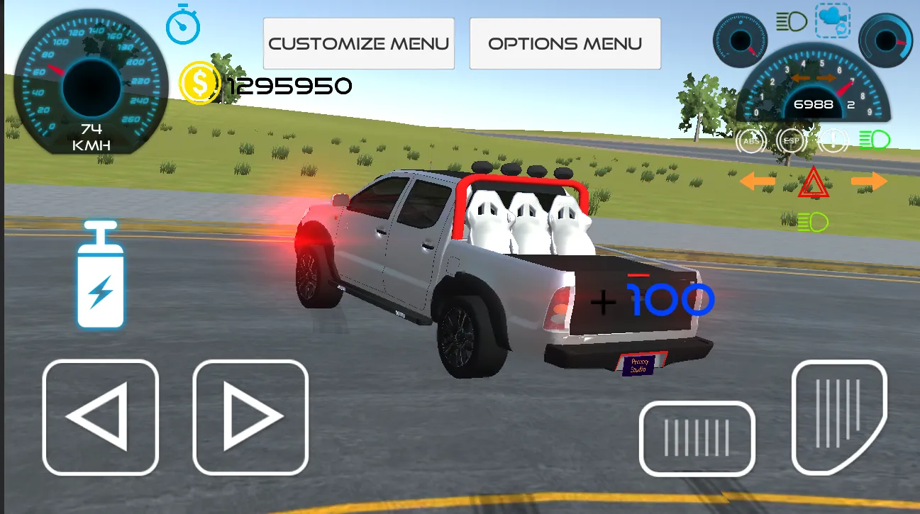 Revo Hilux Car Drive Game 2021 | Indus Appstore | Screenshot