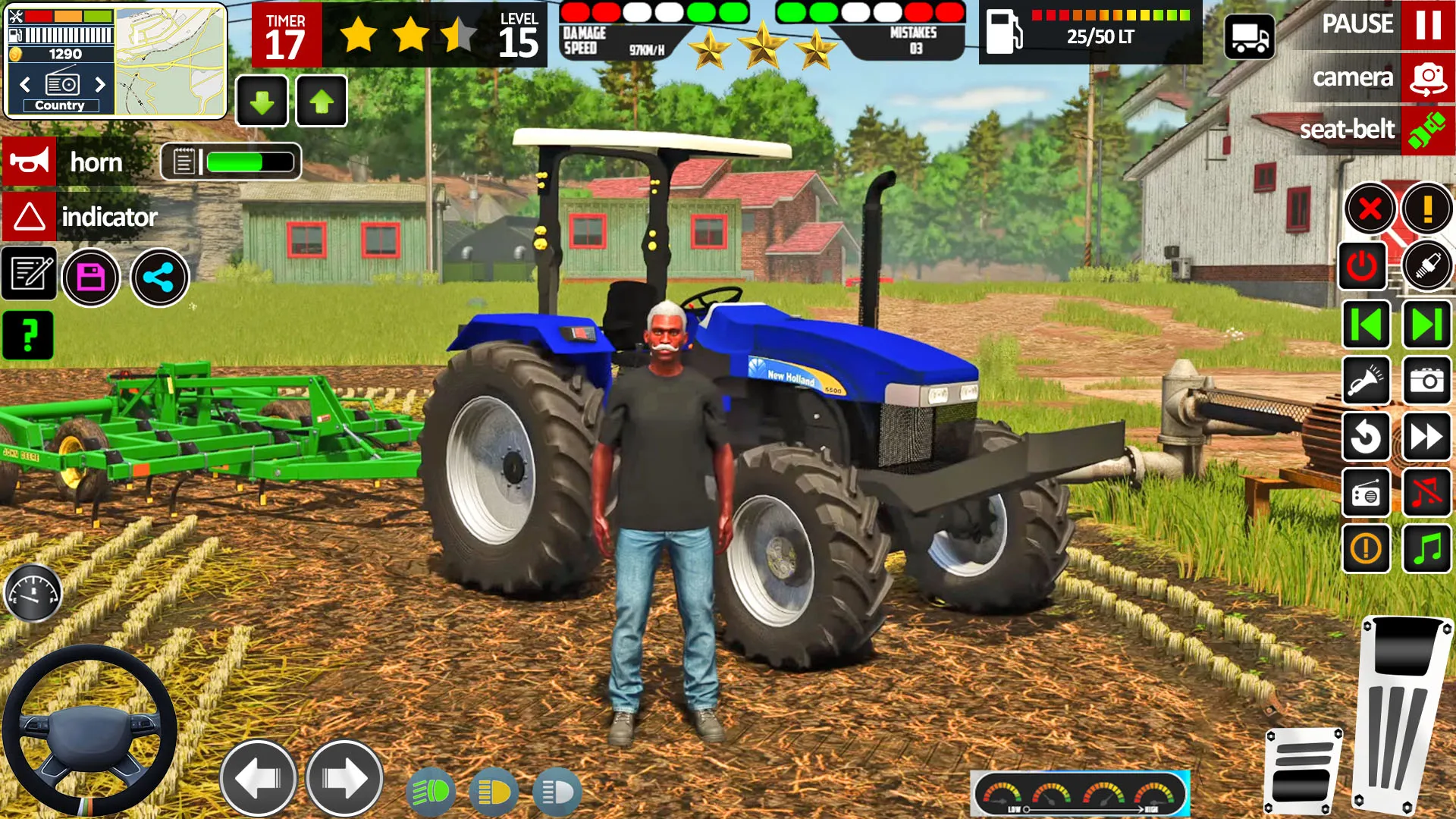 US Farming Tractor Games 3d | Indus Appstore | Screenshot