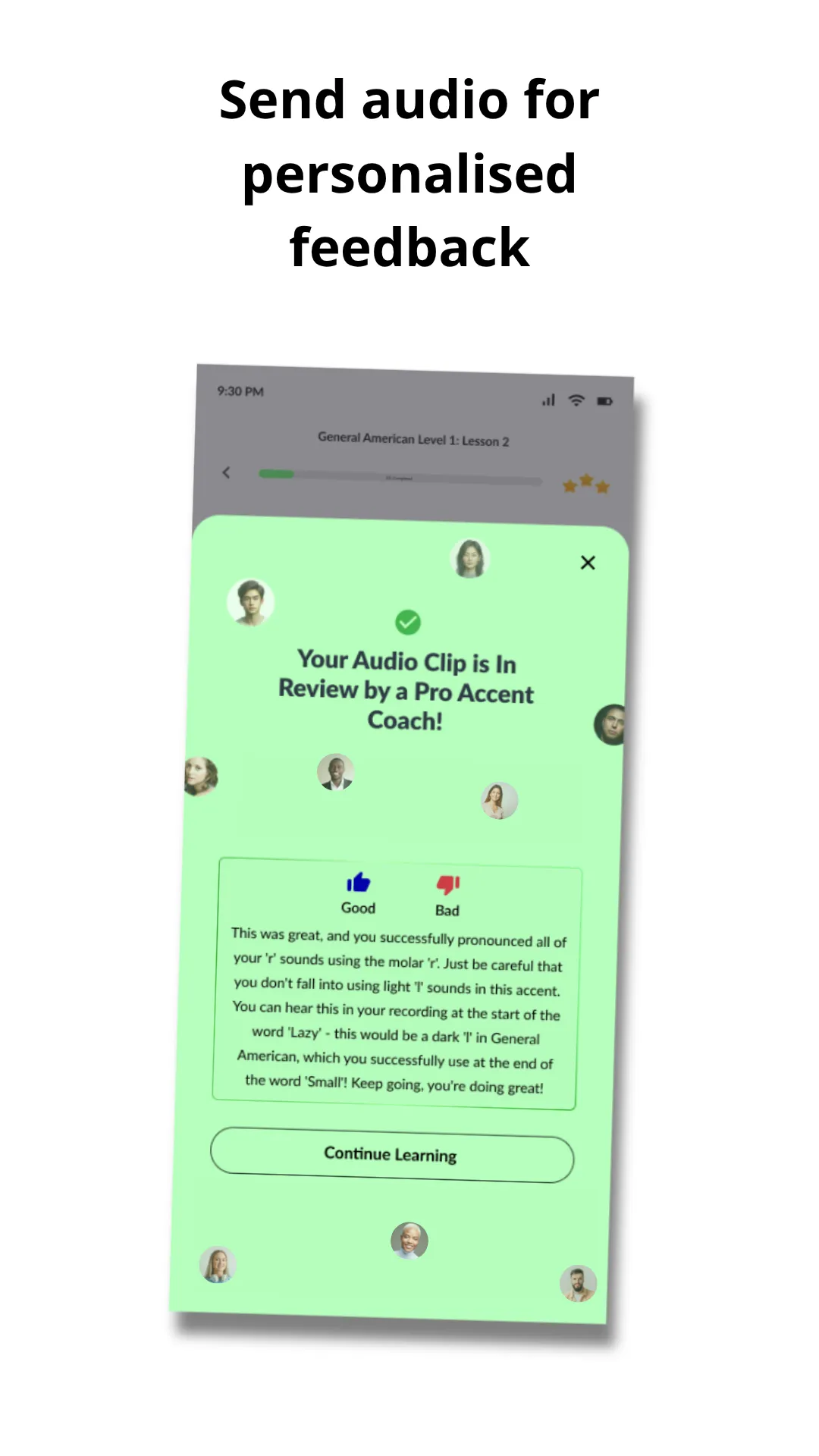Accentify: Learn Any Accent | Indus Appstore | Screenshot