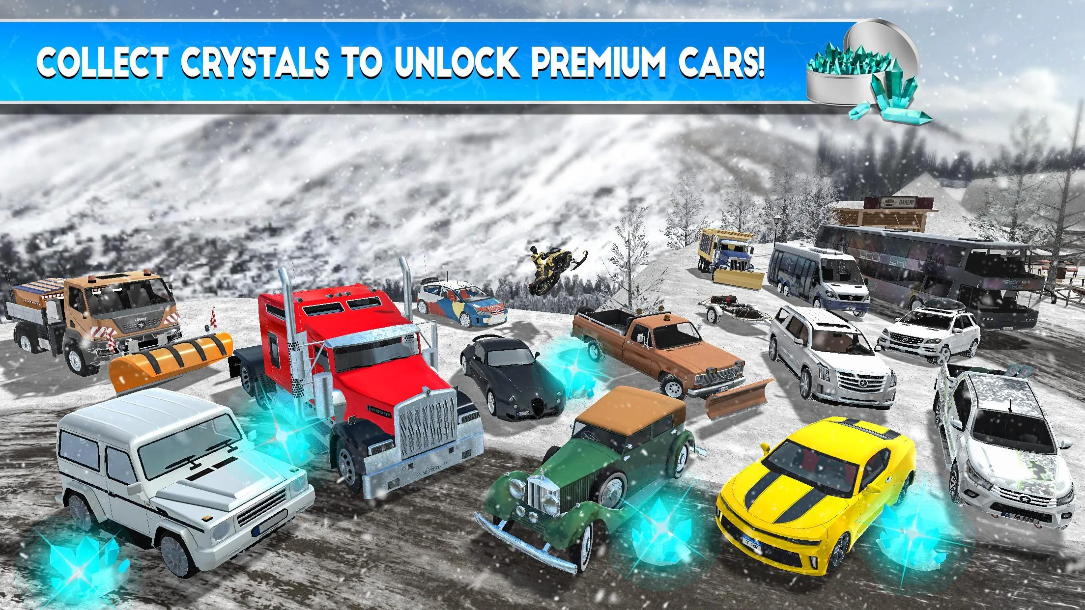 Winter Ski Park: Snow Driver | Indus Appstore | Screenshot