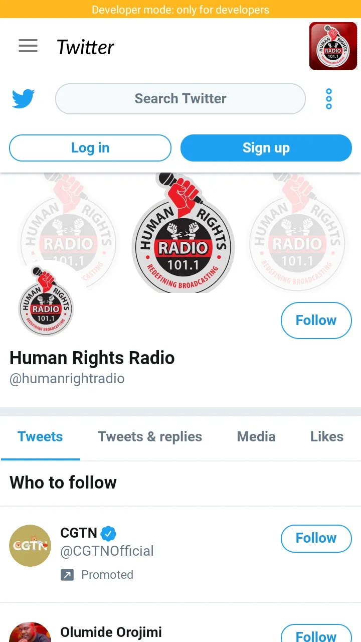 Human Rights Radio | Indus Appstore | Screenshot