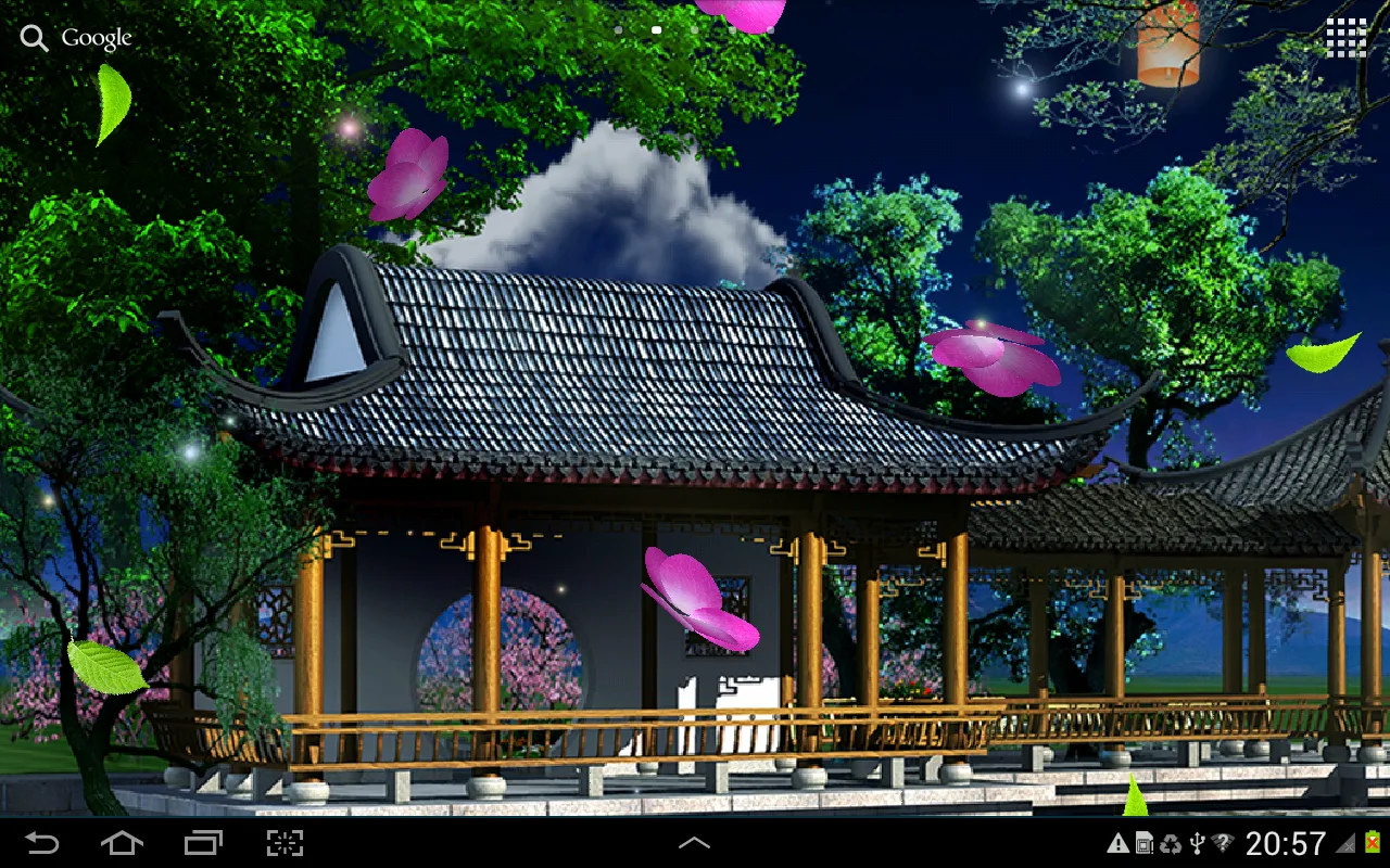 Oriental Garden Live Wallpaper | Indus Appstore | Screenshot