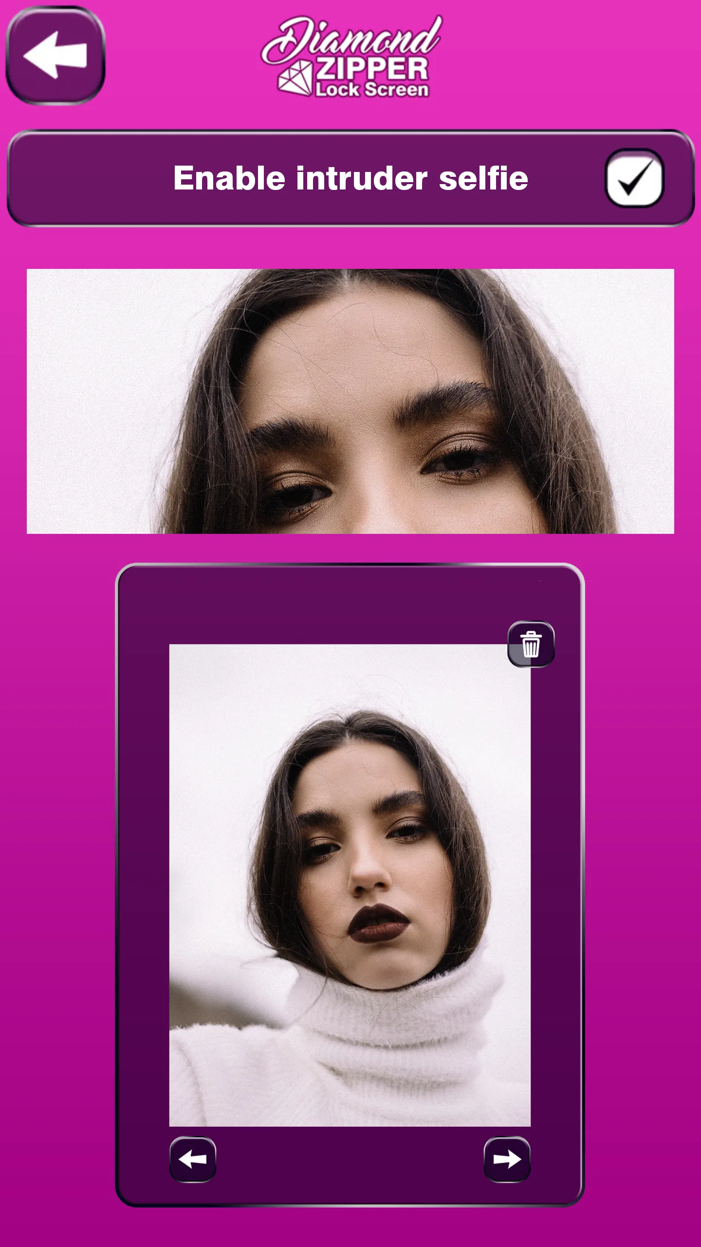 Diamond Zipper Lock Screen | Indus Appstore | Screenshot
