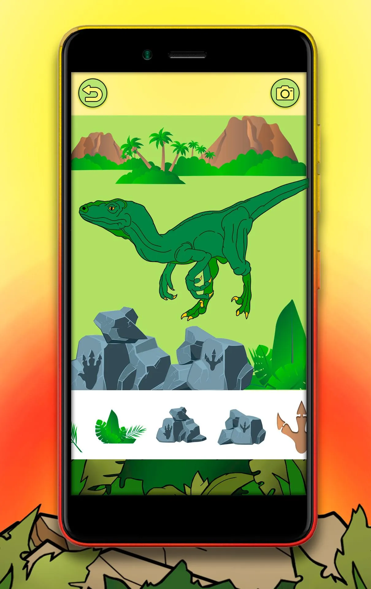 Dinosaur Coloring Book | Indus Appstore | Screenshot