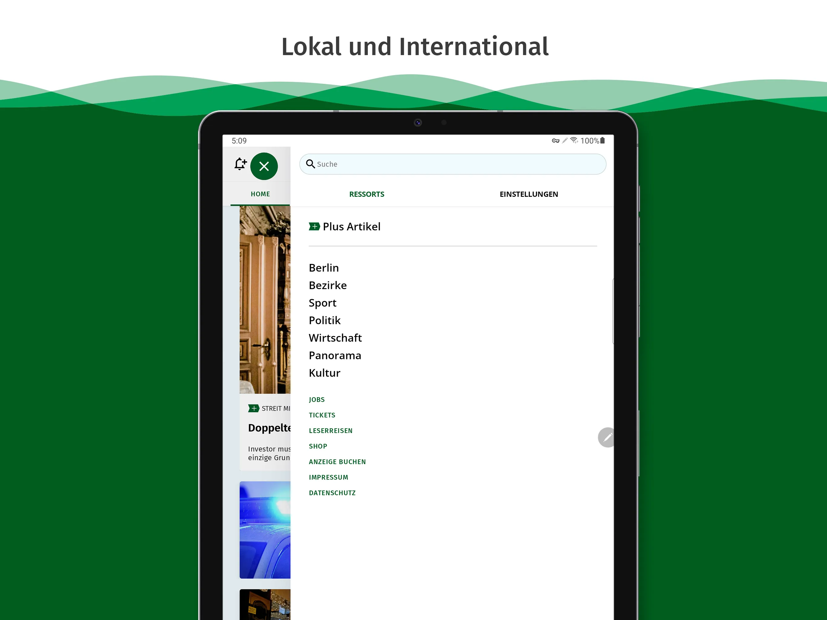 Berliner Morgenpost News | Indus Appstore | Screenshot