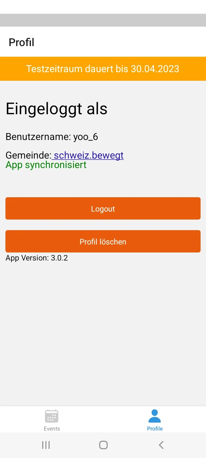 Operator App (schweiz.bewegt) | Indus Appstore | Screenshot