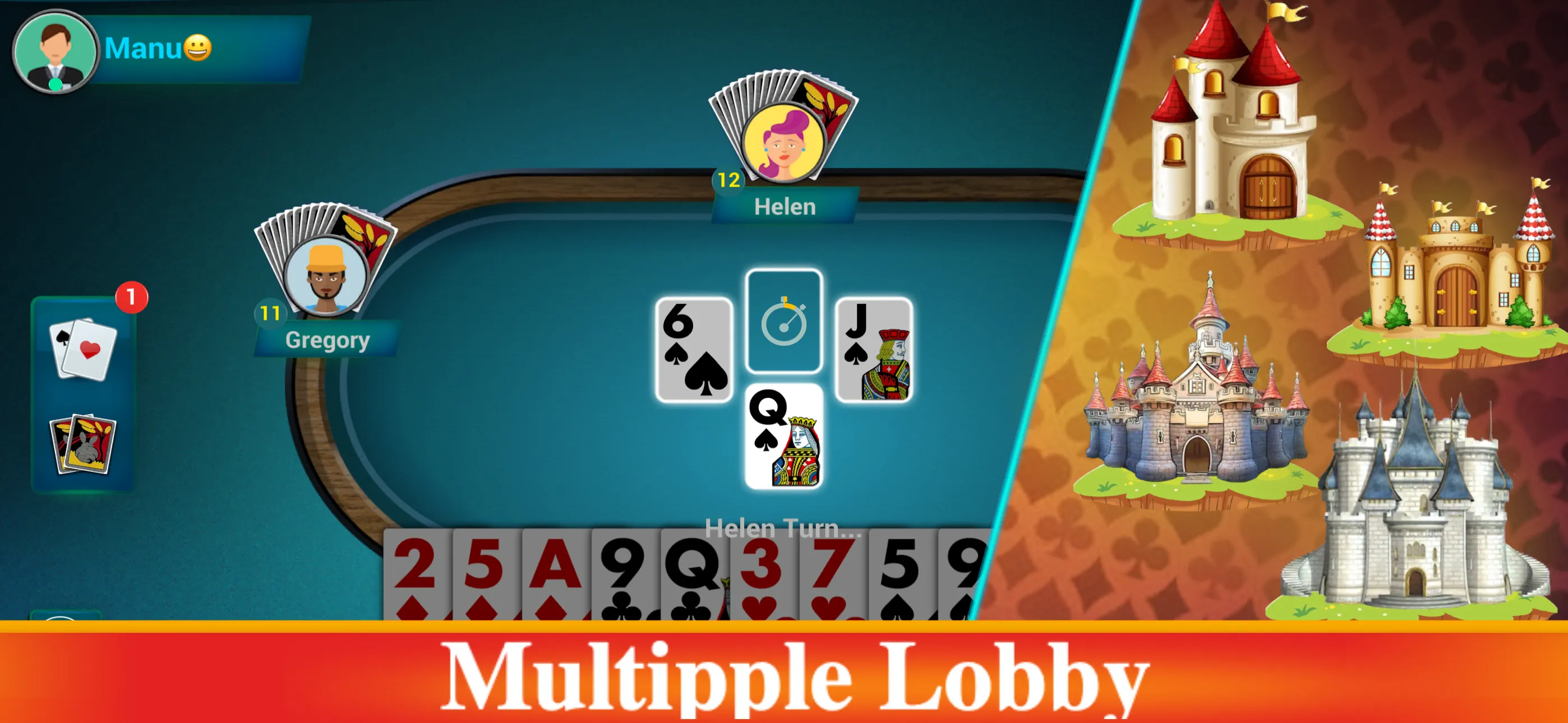 Bhabhi Thulla Online Card Game | Indus Appstore | Screenshot