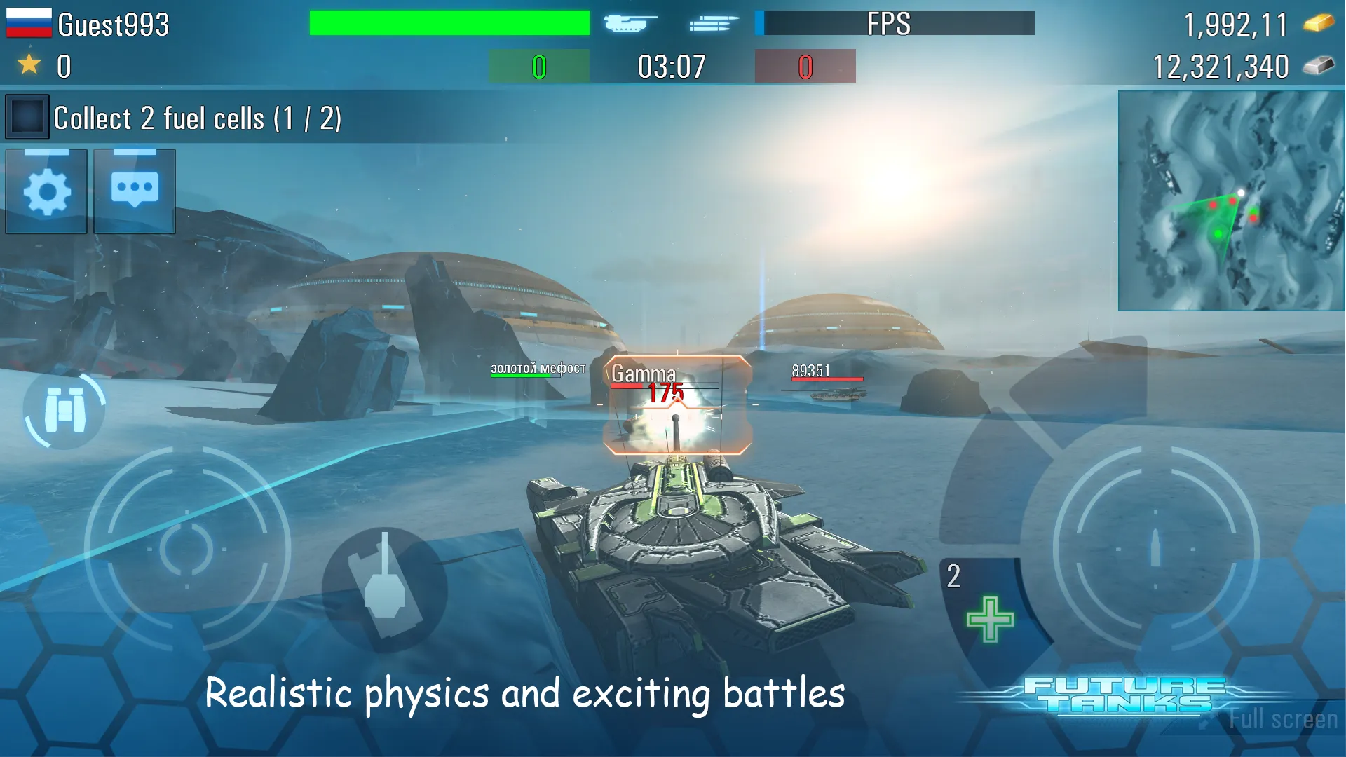 Future Tanks: War Tank Game | Indus Appstore | Screenshot