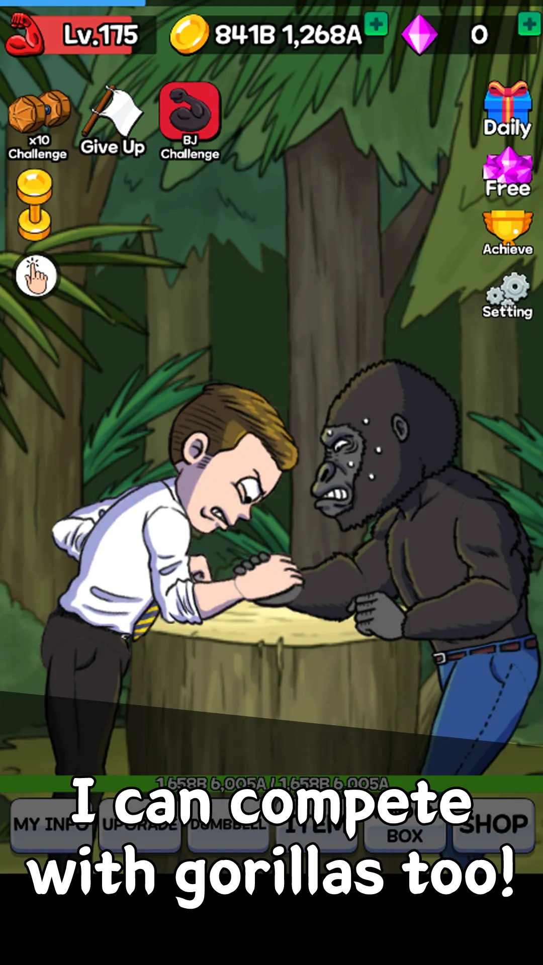 Arm Wrestling Clicker | Indus Appstore | Screenshot