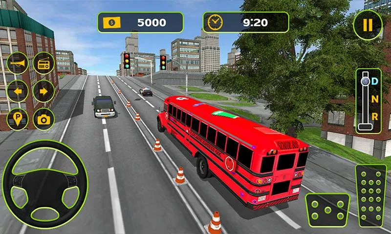 School Bus Driving Game | Indus Appstore | Screenshot