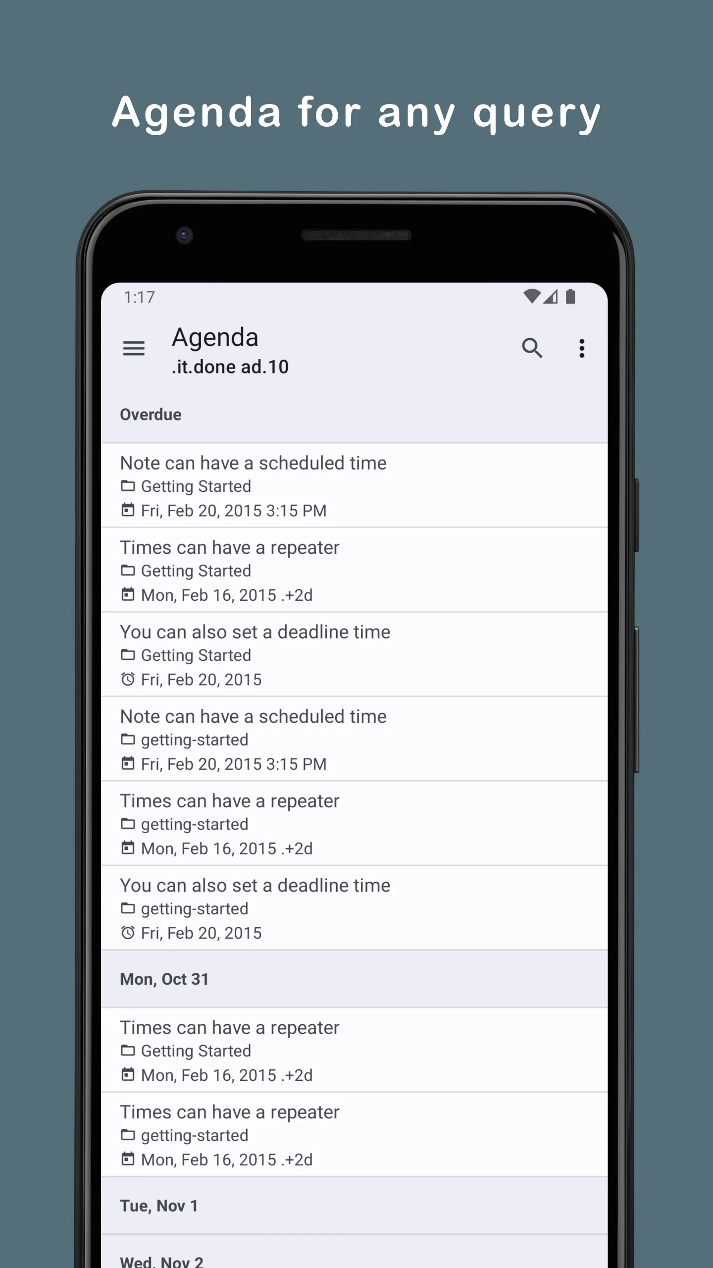 Orgzly: Notes & To-Do Lists | Indus Appstore | Screenshot