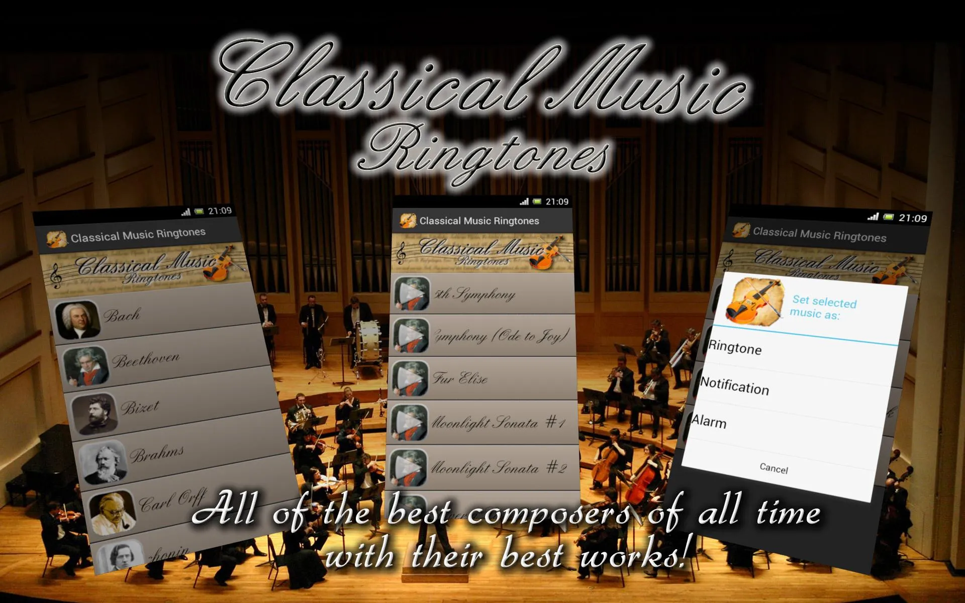 Classical Music Ringtones | Indus Appstore | Screenshot