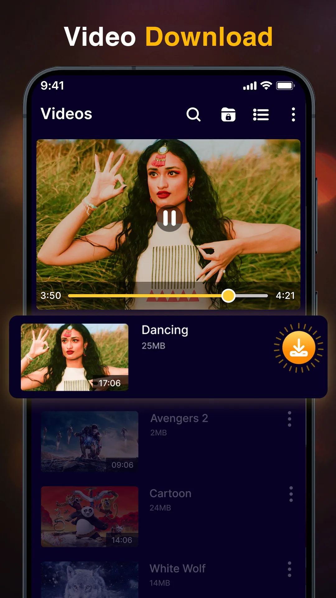 VPlay: All in One Video Player | Indus Appstore | Screenshot
