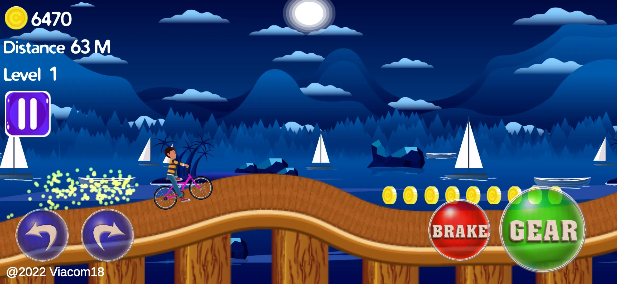 Rudra Offroad Bicycle Racer | Indus Appstore | Screenshot