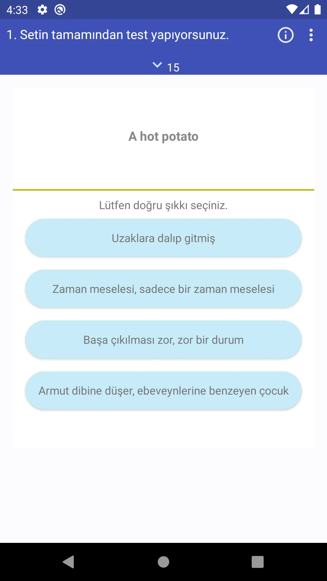 Anbean İngilizce Deyimler | Indus Appstore | Screenshot