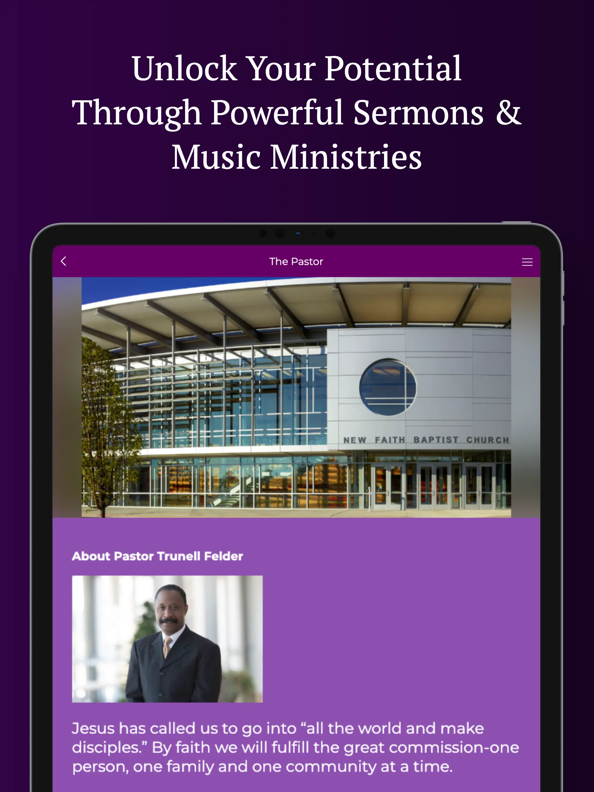 New Faith Baptist Church Intl | Indus Appstore | Screenshot