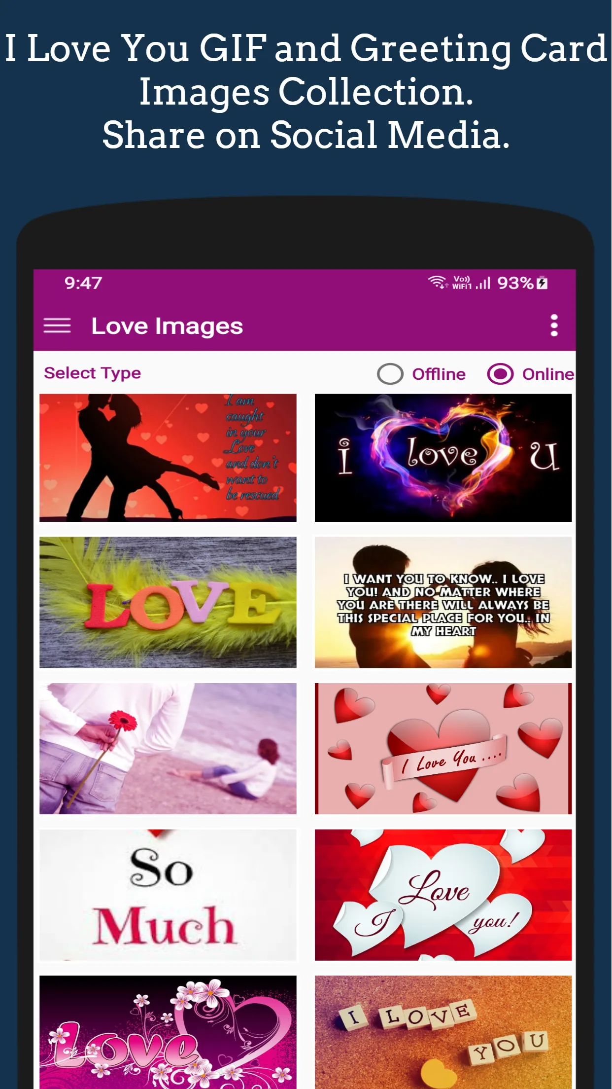 Love 3D GIF Images Collection. | Indus Appstore | Screenshot