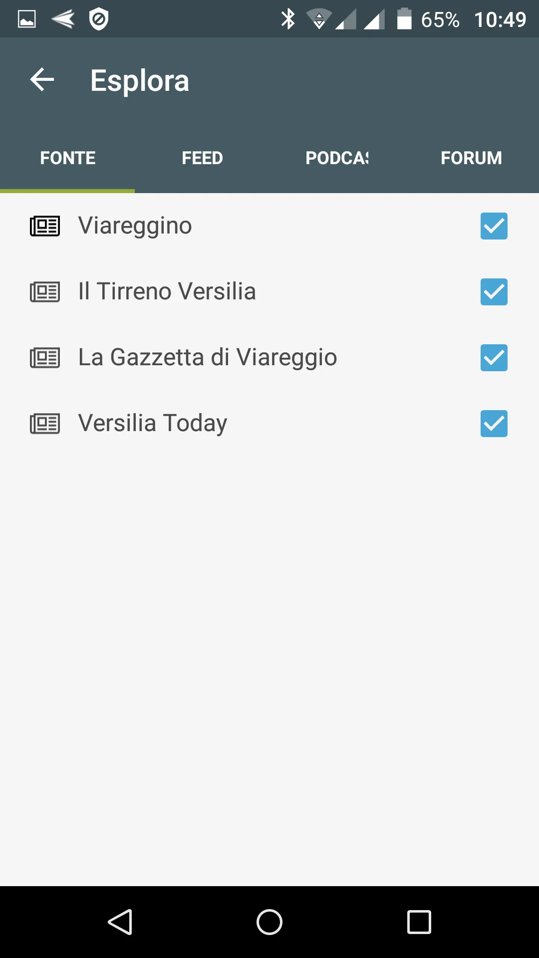 Viareggio notizie locali | Indus Appstore | Screenshot