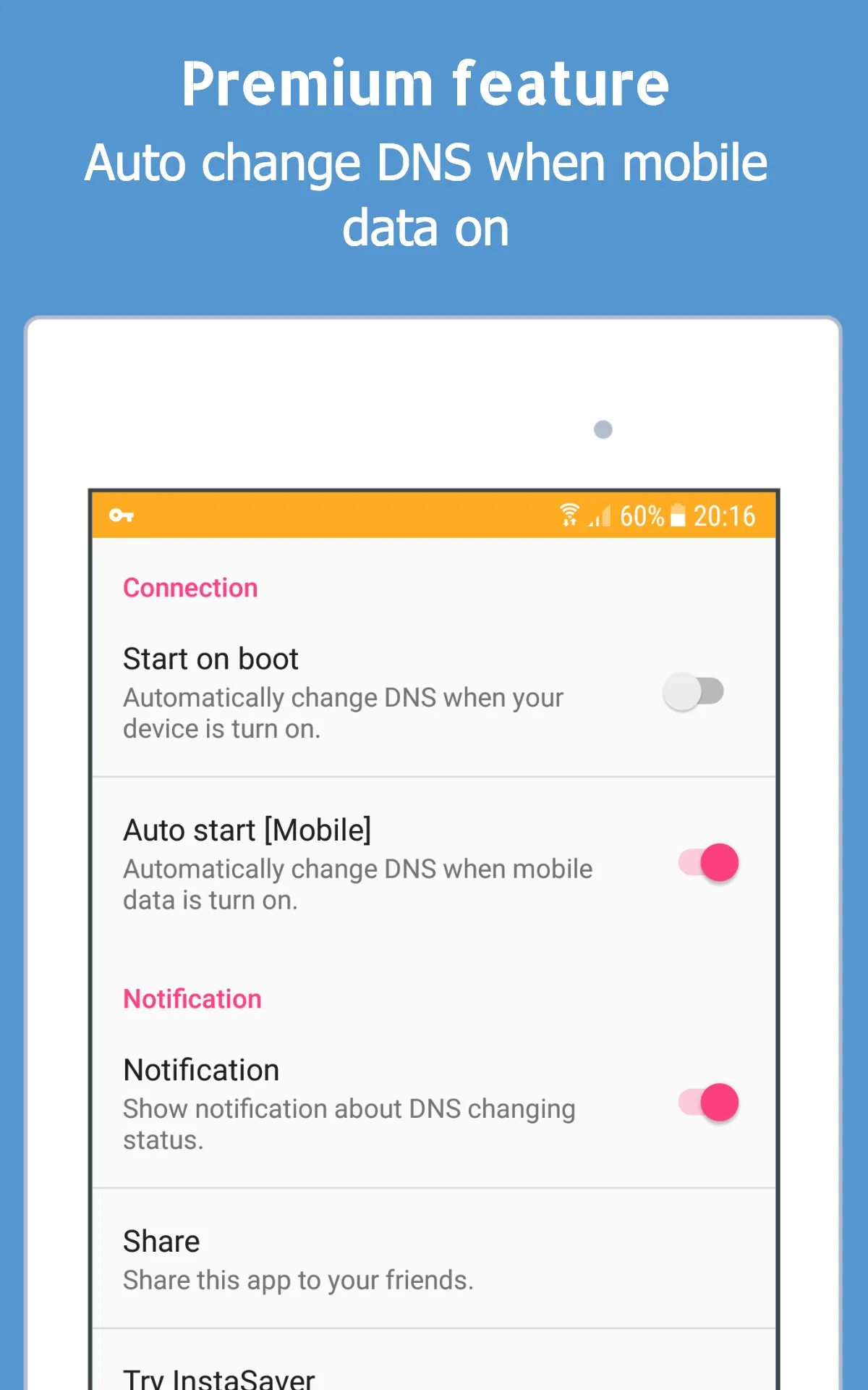 Change DNS (No Root 3G/Wifi) | Indus Appstore | Screenshot