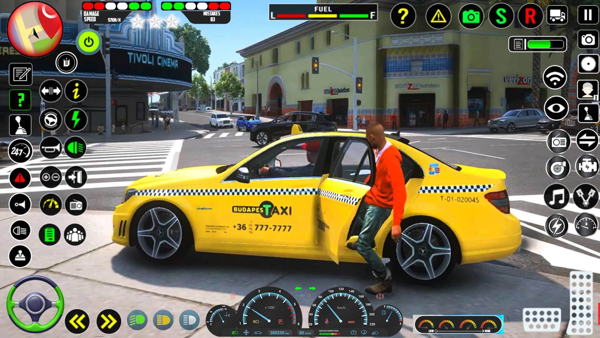 Taxi Driving 3D Taxi Game Sim | Indus Appstore | Screenshot