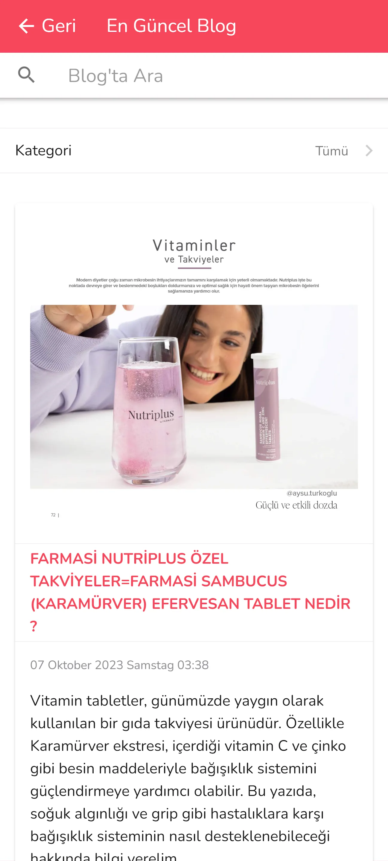 Farmasi Girişim Üyelik / Kayıt | Indus Appstore | Screenshot