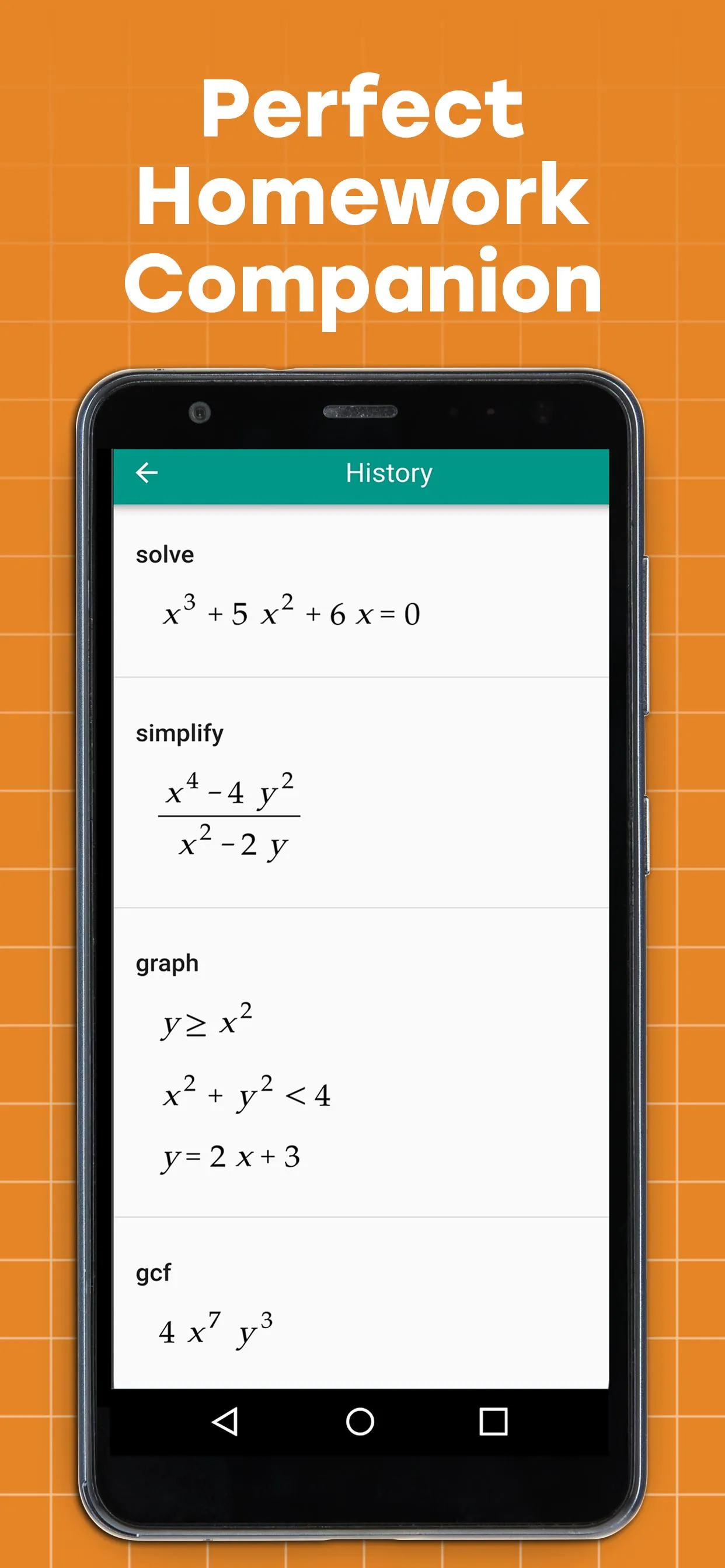 Algebrator-step-by-step solver | Indus Appstore | Screenshot