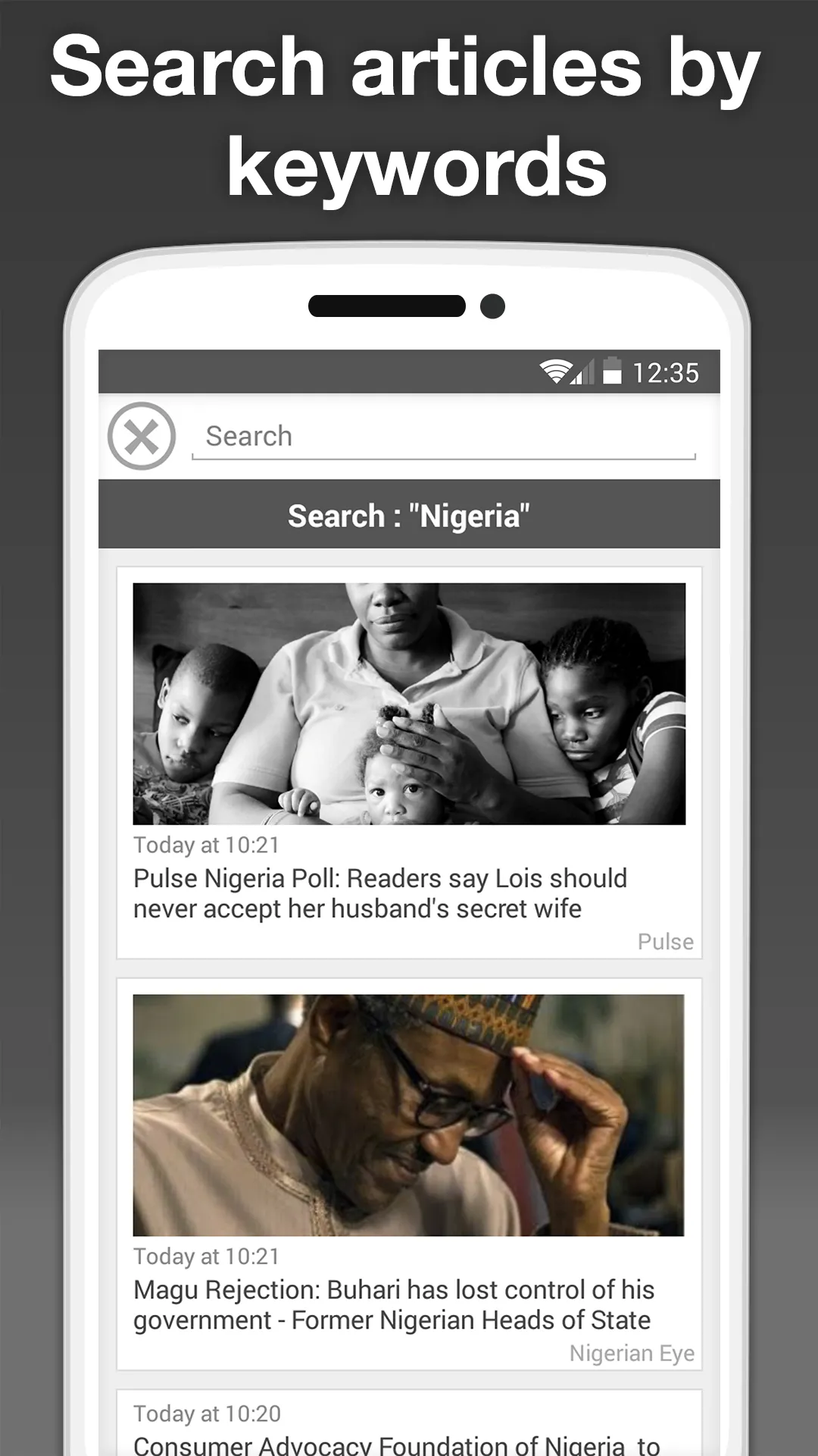 Nigeria Press | Indus Appstore | Screenshot