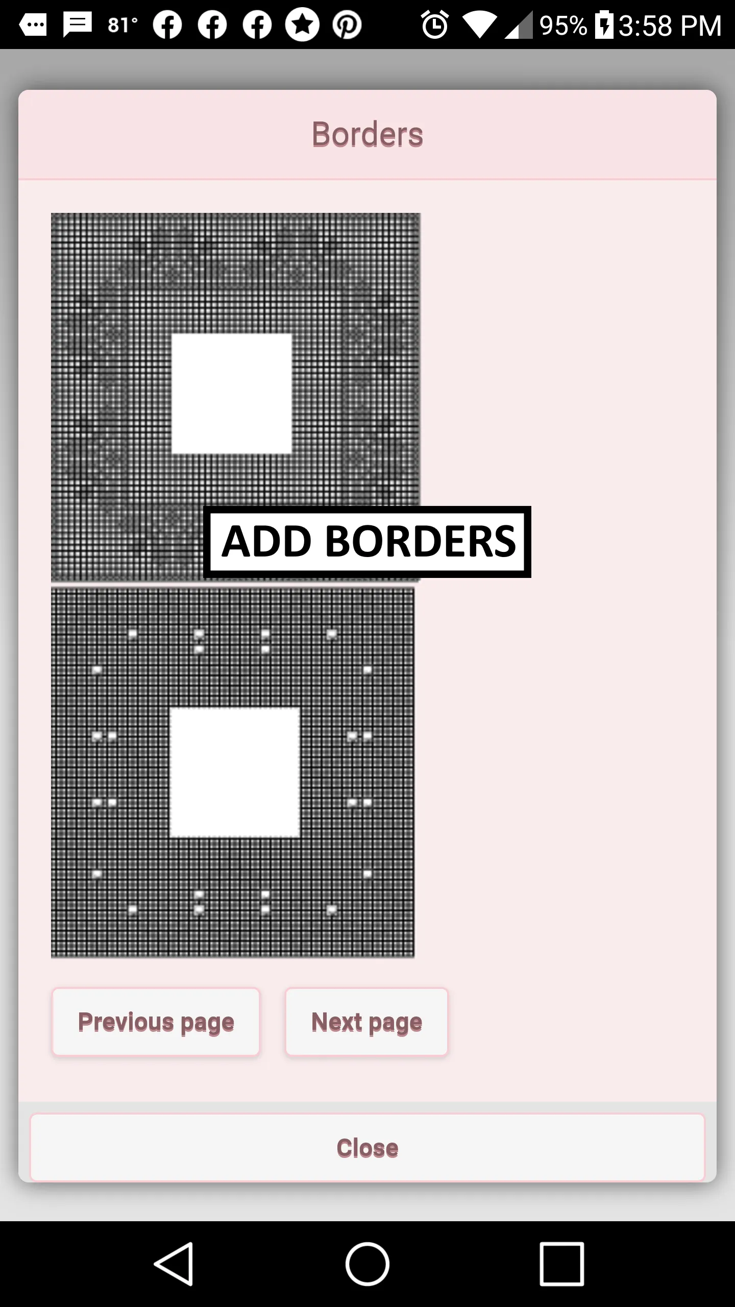 Filet Crochet Pattern Creator | Indus Appstore | Screenshot