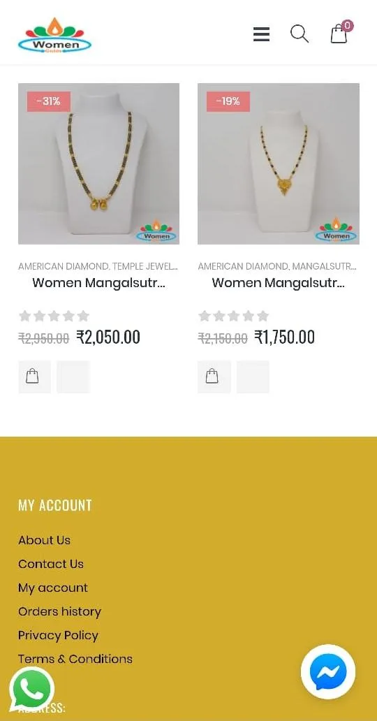 Women Golds - One Gram Jewelle | Indus Appstore | Screenshot