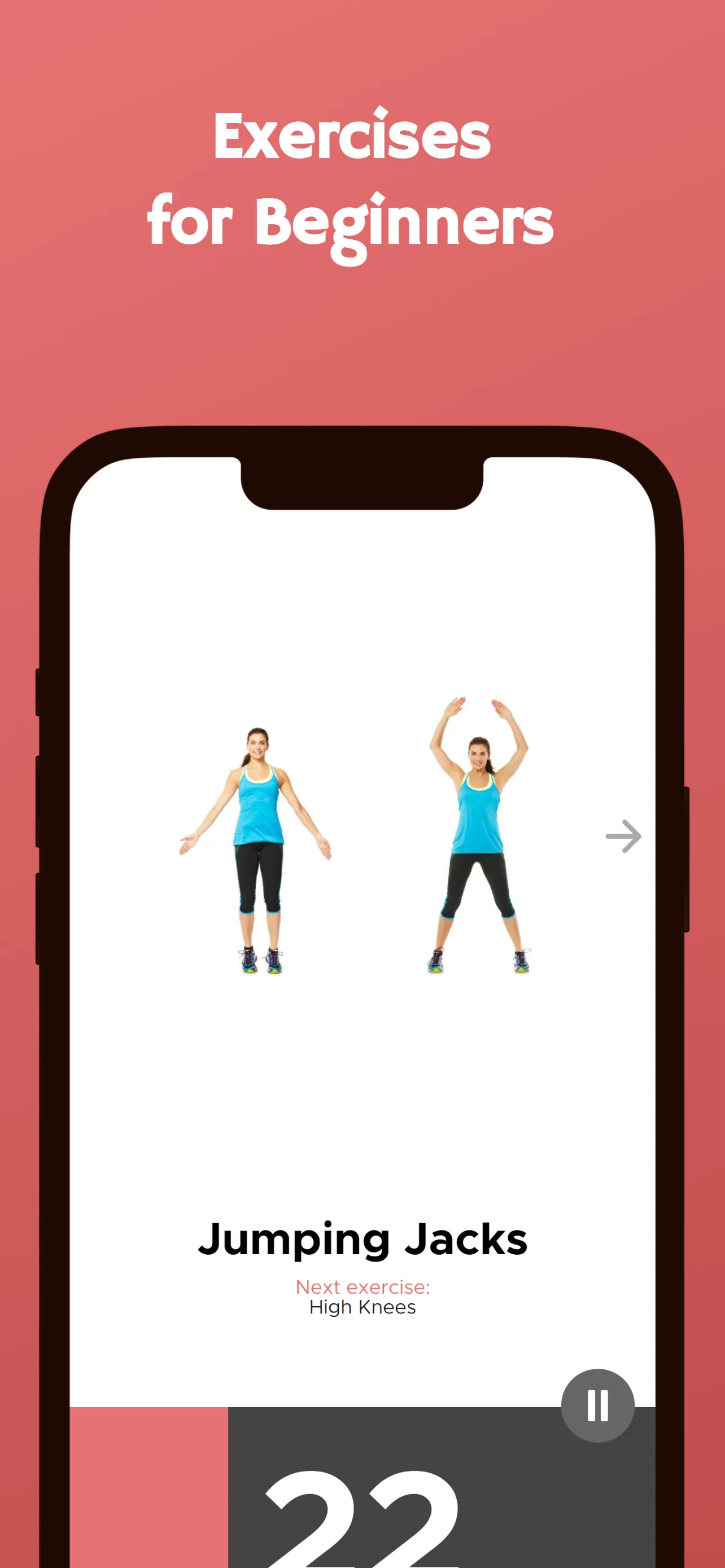 7 Minute Workout for Women | Indus Appstore | Screenshot