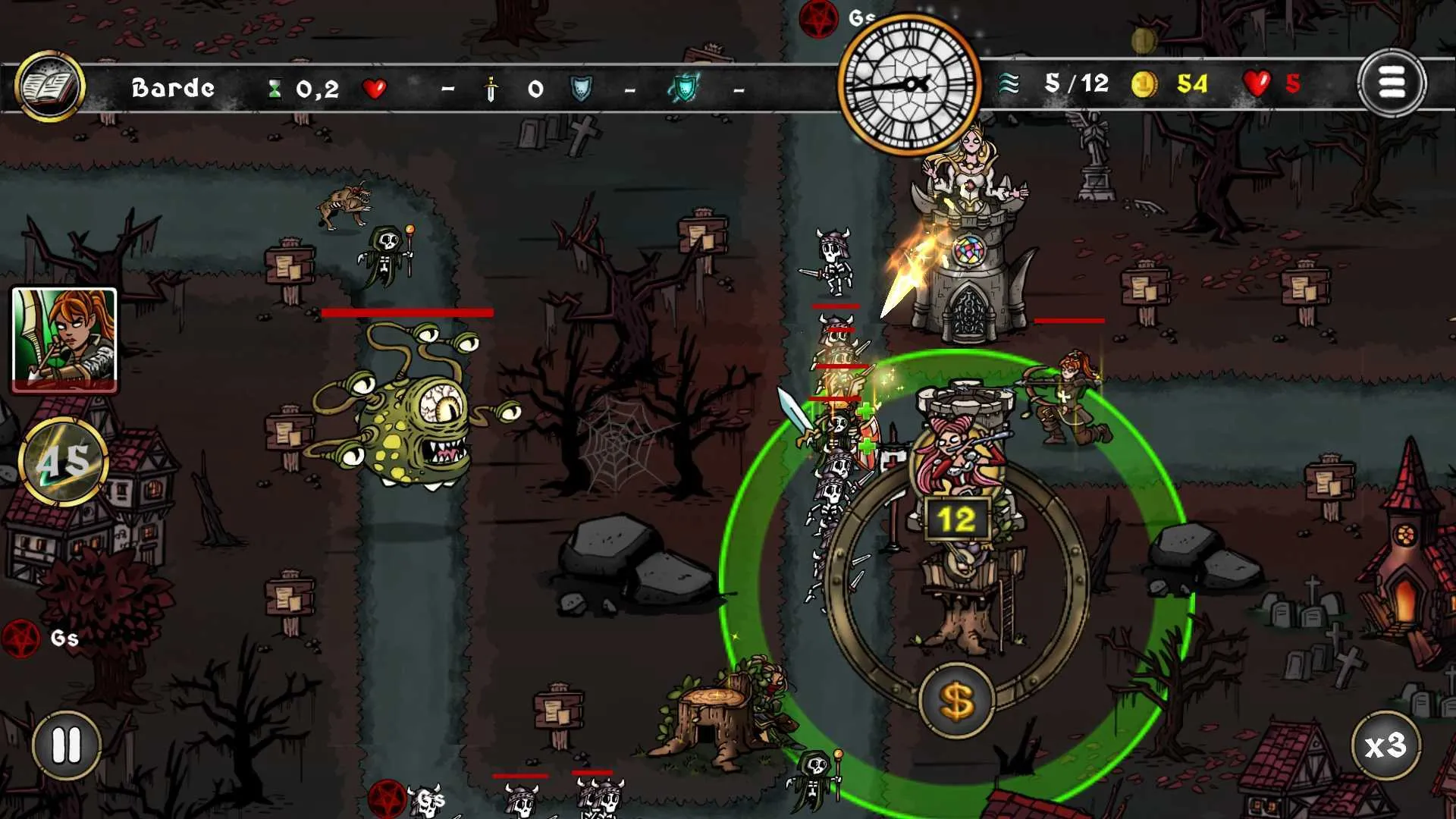 The Darkest Tower Defense | Indus Appstore | Screenshot