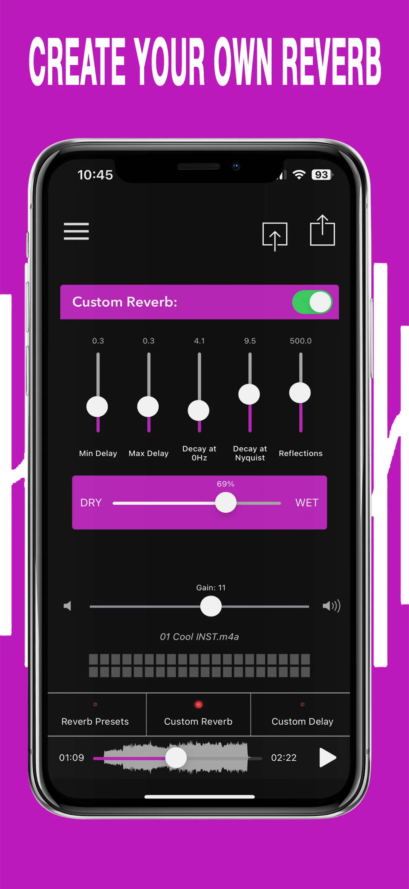 AudioVerb: Add Reverb to Audio | Indus Appstore | Screenshot