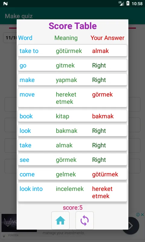 Yds Kelime Ezberleme (word mem | Indus Appstore | Screenshot