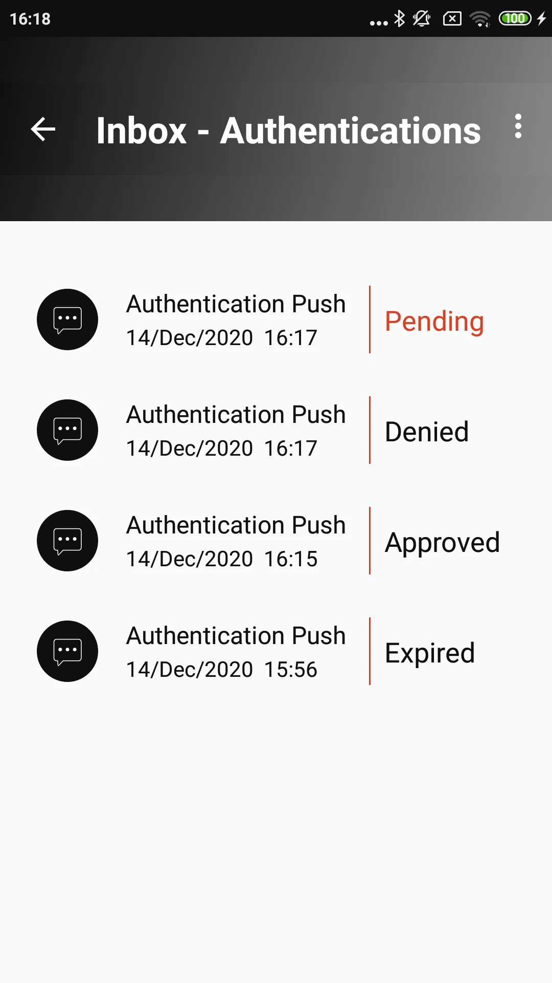 Appgate RBA Authenticator | Indus Appstore | Screenshot