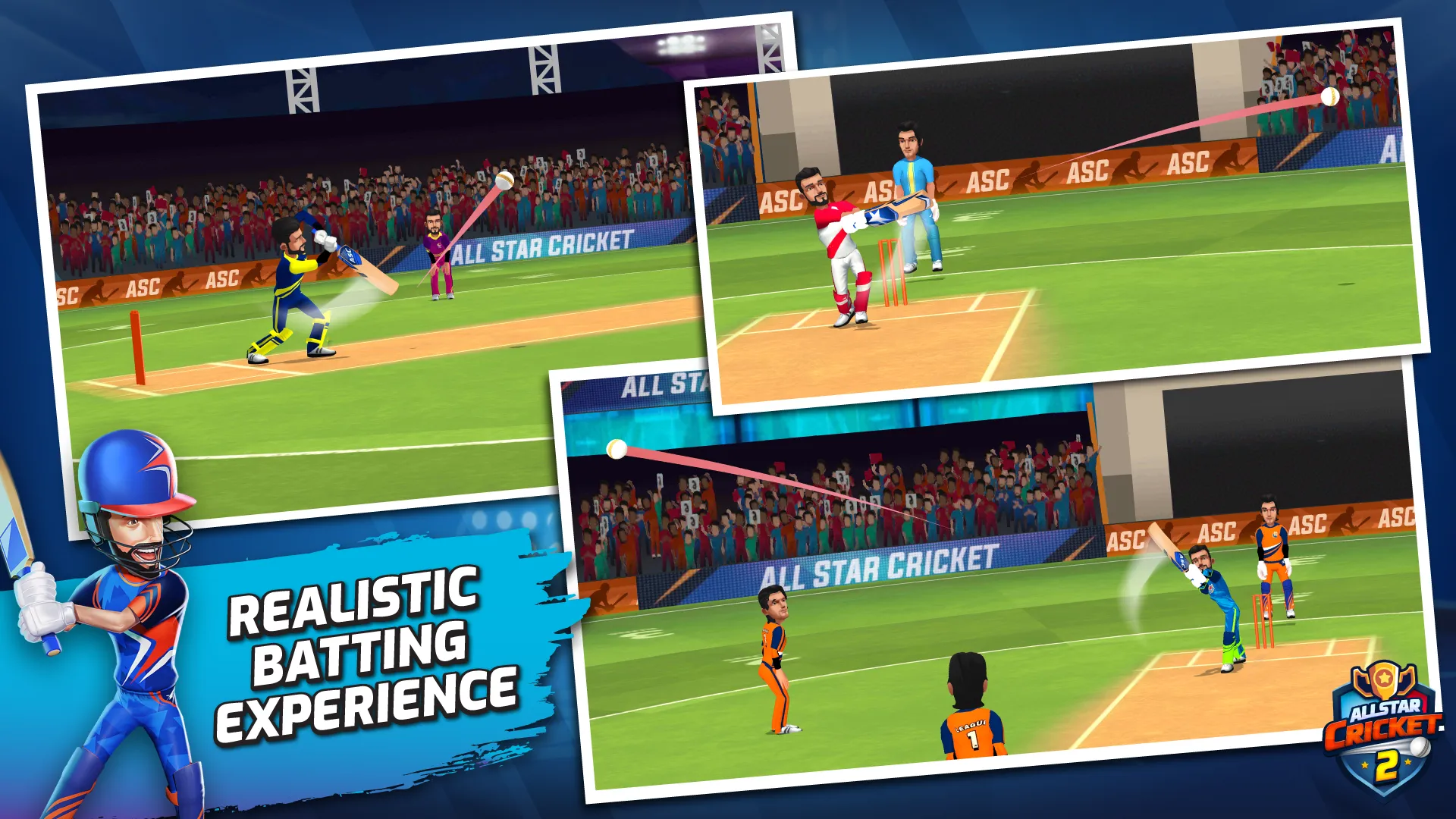 All Star Cricket 2 | Indus Appstore | Screenshot