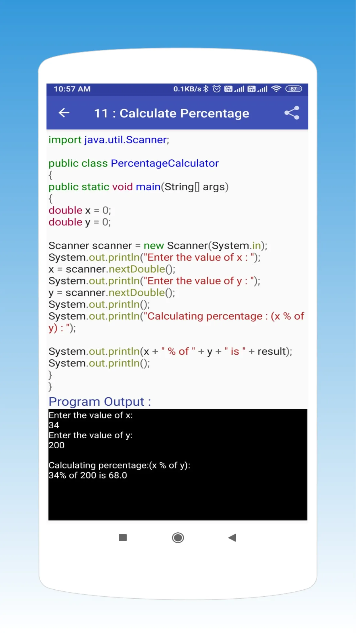 Learn Java Programming | Indus Appstore | Screenshot