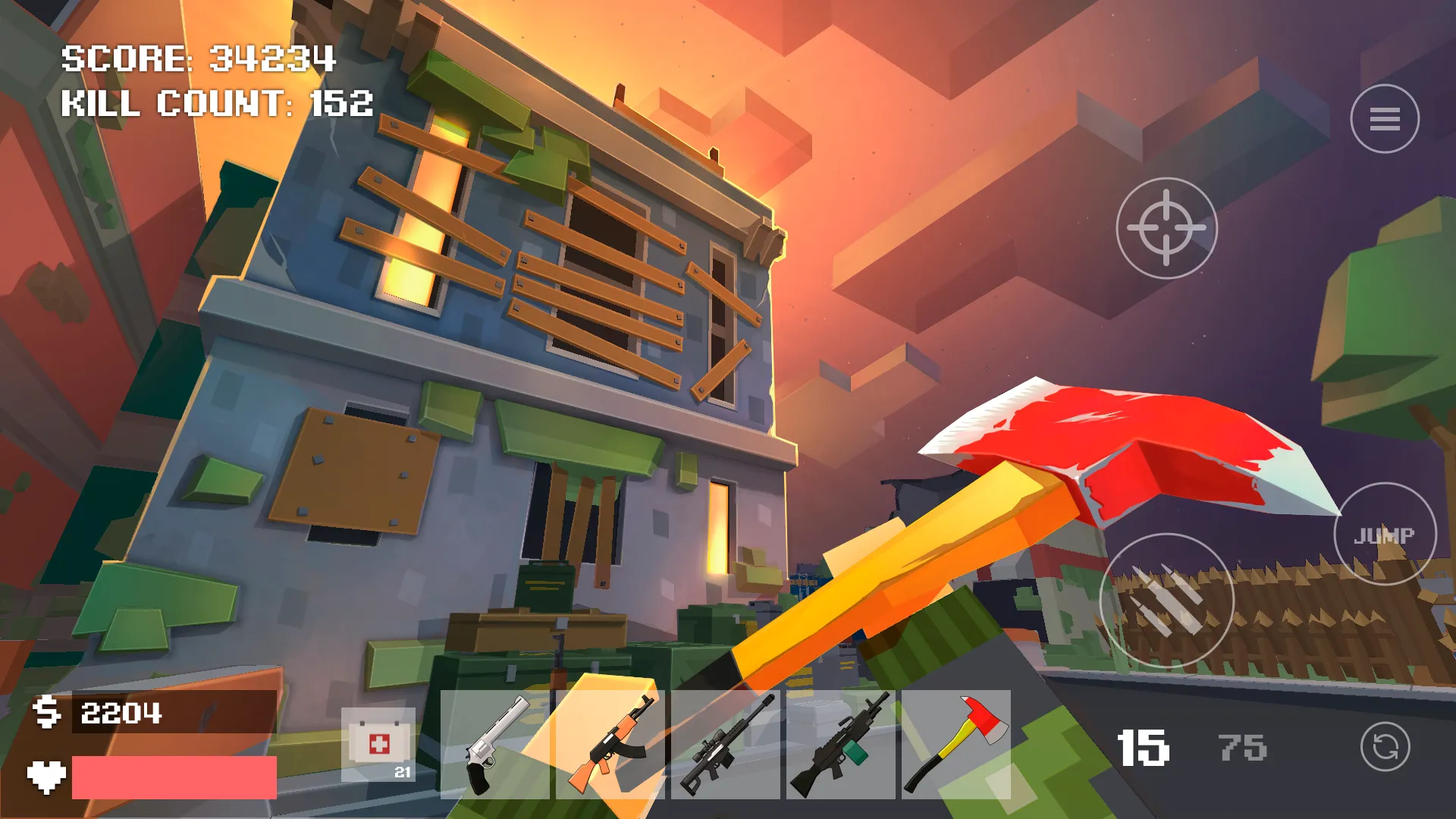 FreeCraft Zombie Apocalypse | Indus Appstore | Screenshot