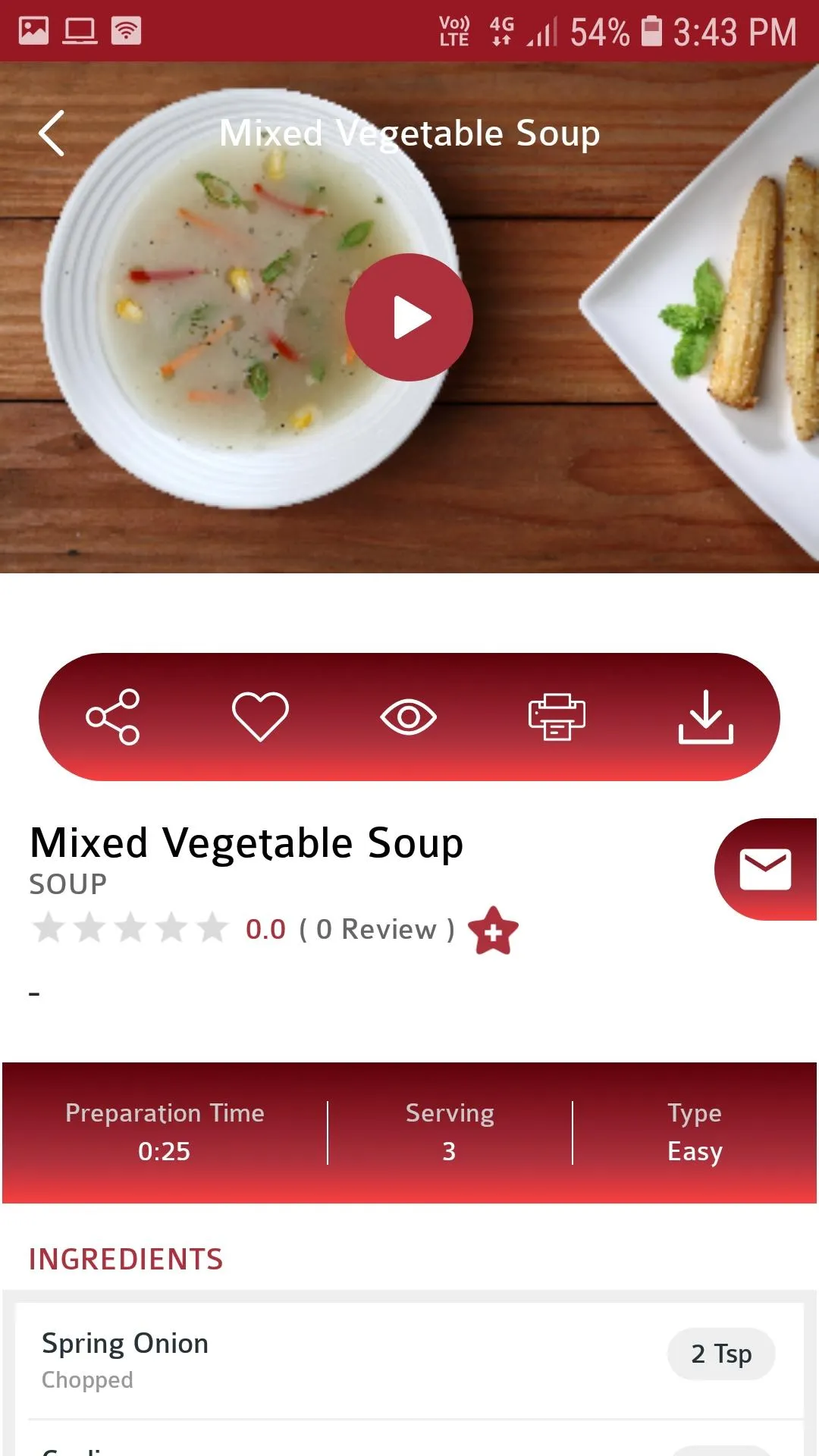 Geek Recipes | Indus Appstore | Screenshot