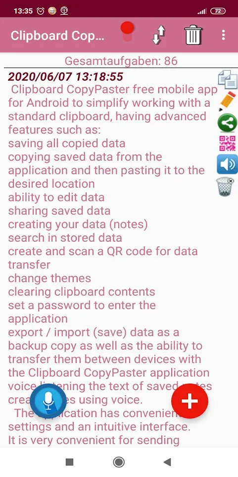 Clipboard CopyPaster | Indus Appstore | Screenshot